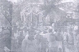 Kartika Deepotsava procession starts from the temple